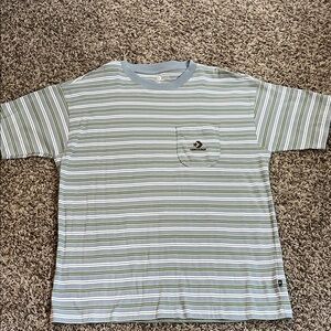 Converse Mens M Striped Pocket Tee nwt
